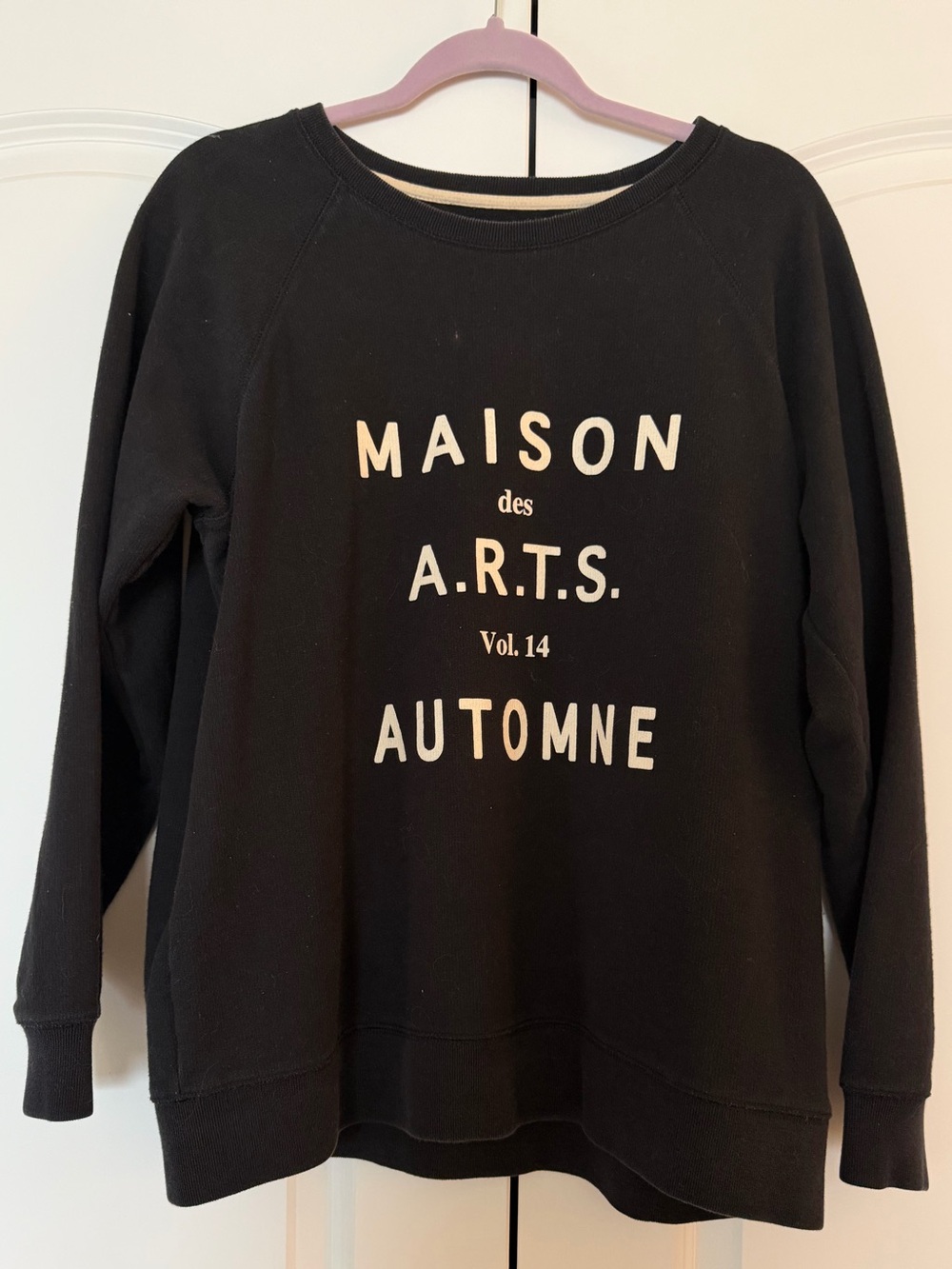 Madewell Black 'Maison des A.R.T.S. Automne' Graphic Sweatshirt